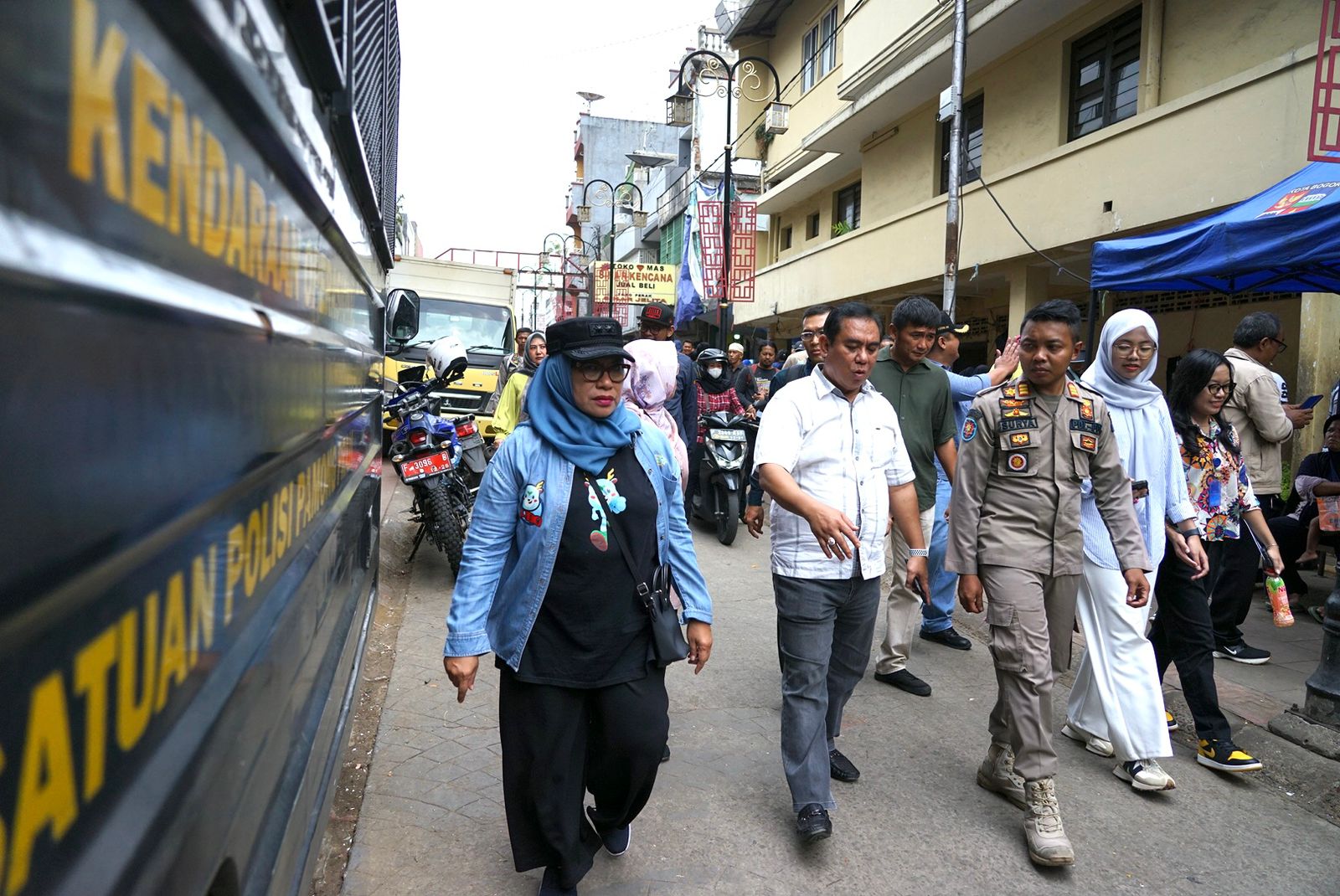 Sekda Tinjau Gang Roda, Segera Lakukan Penataan PKL Suryakencana