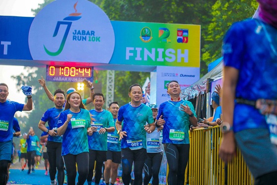 Runner Rasakan Sensasi Berbeda Lari di Kota Bogor