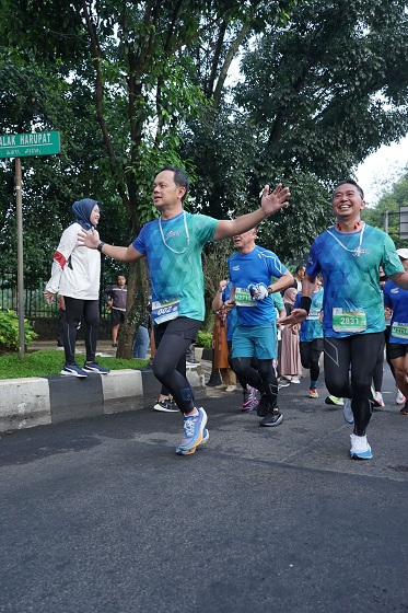  Ribuan Pelari Jabar Run 10K Nikmati Trek Lari dan Kesejukan Kota Bogor
